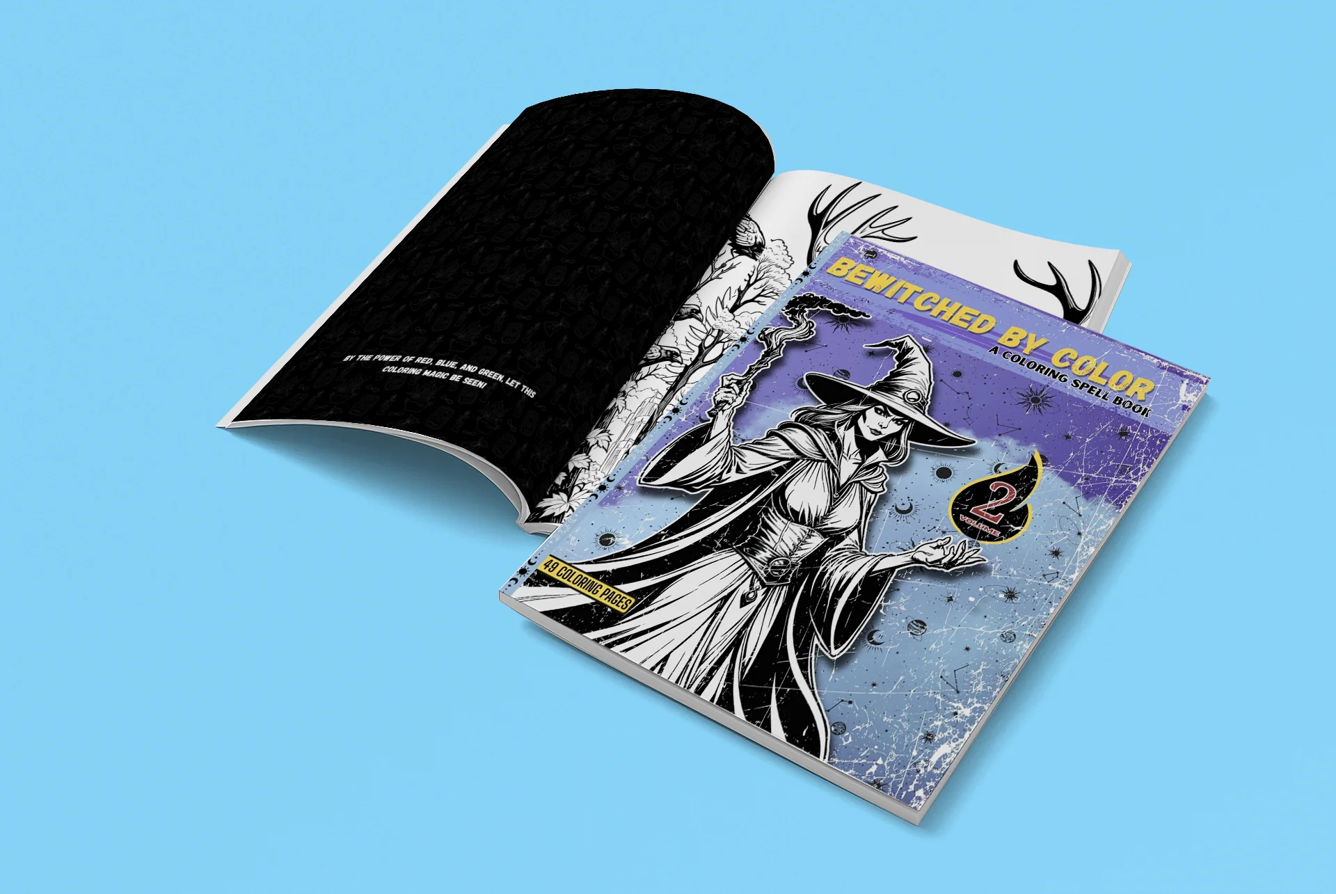 Bewitched by Color – A Coloring Spell Book (Volume II) detail image